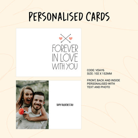 Personalised Valentine Cards