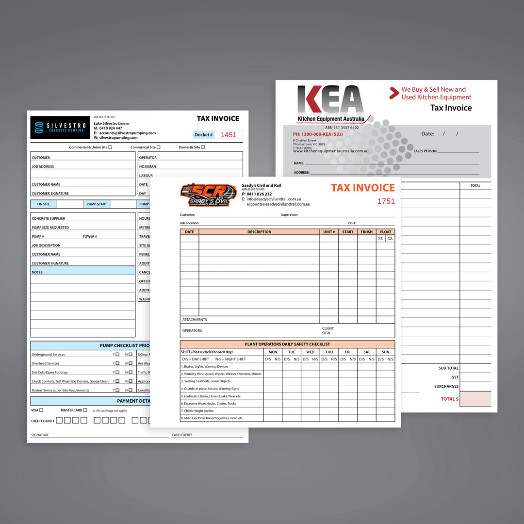 Carbonless books